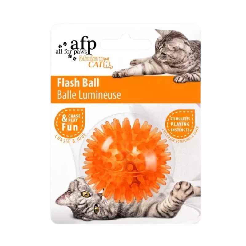 AFP Flash Ball  Interactive Light-Up Toy for Cats