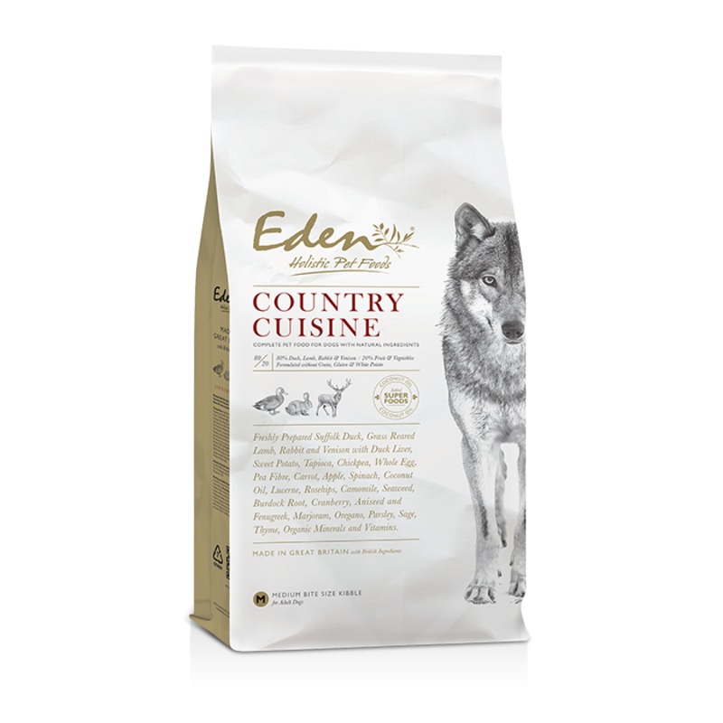 Eden – Country Cuisine – Medium Kibble Dry Dog Food 12kg