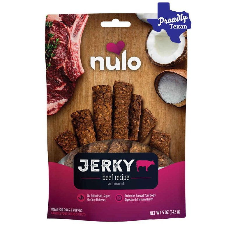 Nulo Freestyle Beef Jerky Dog Treats 5 oz