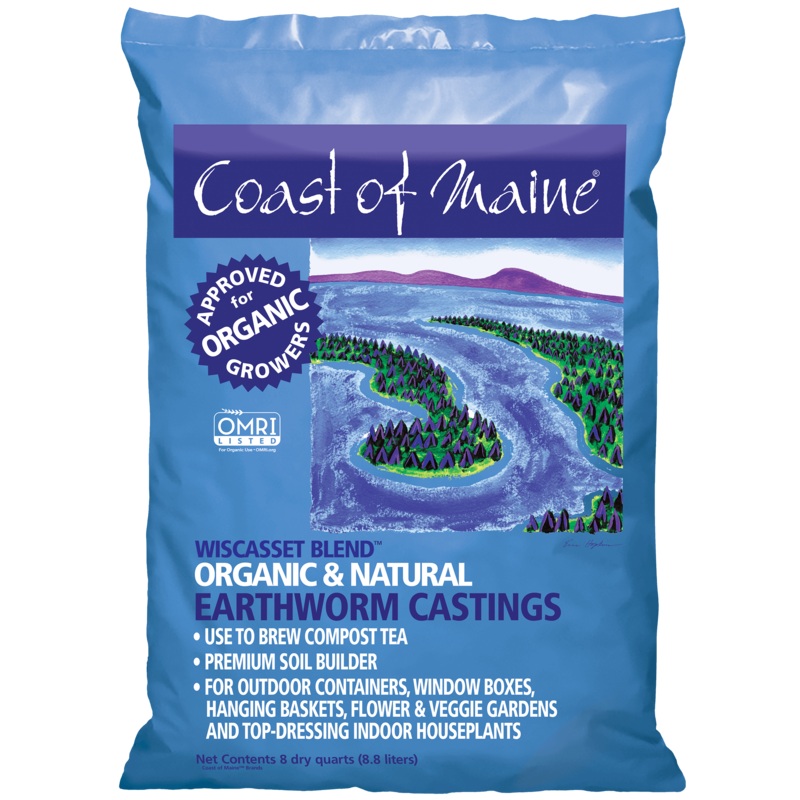 Wiscasset Blend Earthworm Castings 8 qt