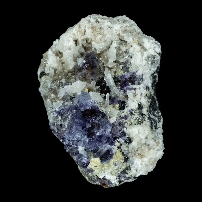 Fluorite Mixed on Matrix