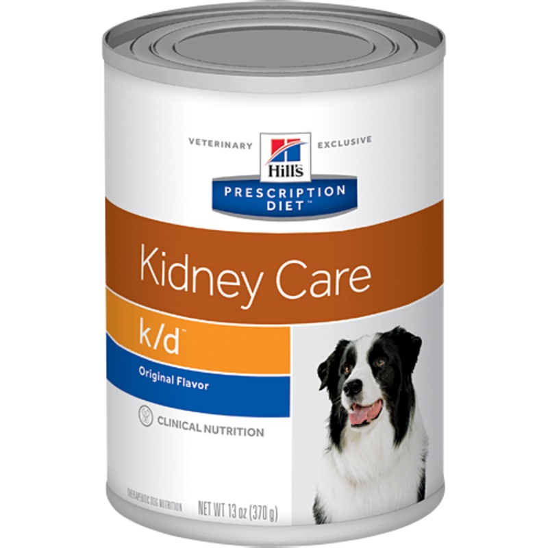 Hills Prescription Diet K/D Chicken Wet Dog Food 12.5-oz, 12 cans