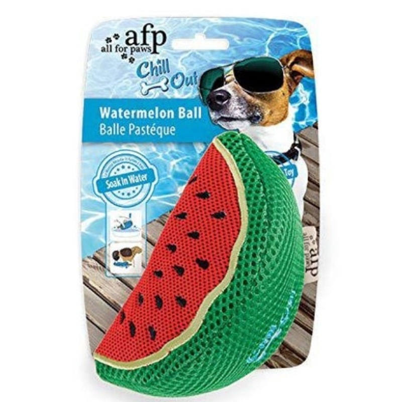 All For Paws Chill Out Watermelon Slice Cooling Dog Toy