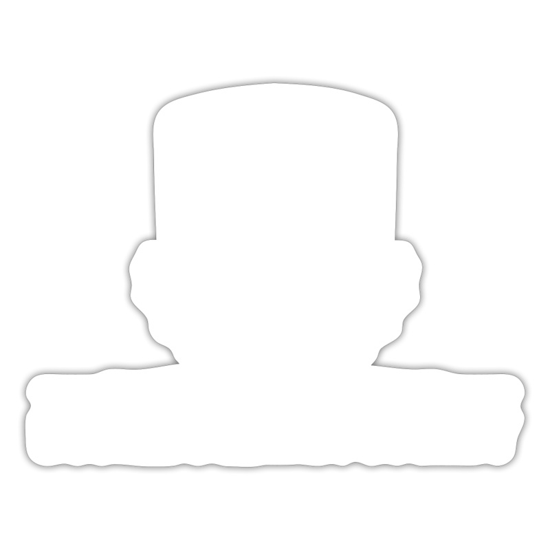 Buster’s Legacy Society White Sticker white matte