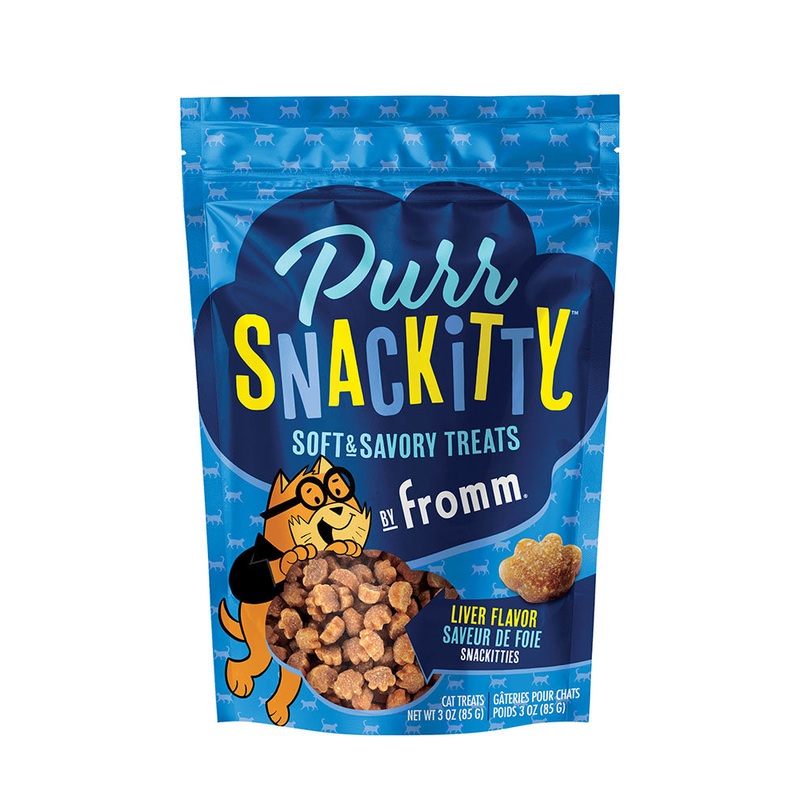 Fromm Purr-Snackitty Soft & Savory Cat Treats – Liver 3oz