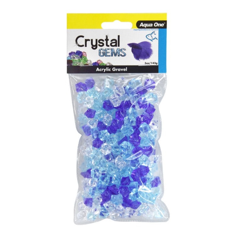Acrylic Crystal Gems Gravel 5 oz – Frosty Blue