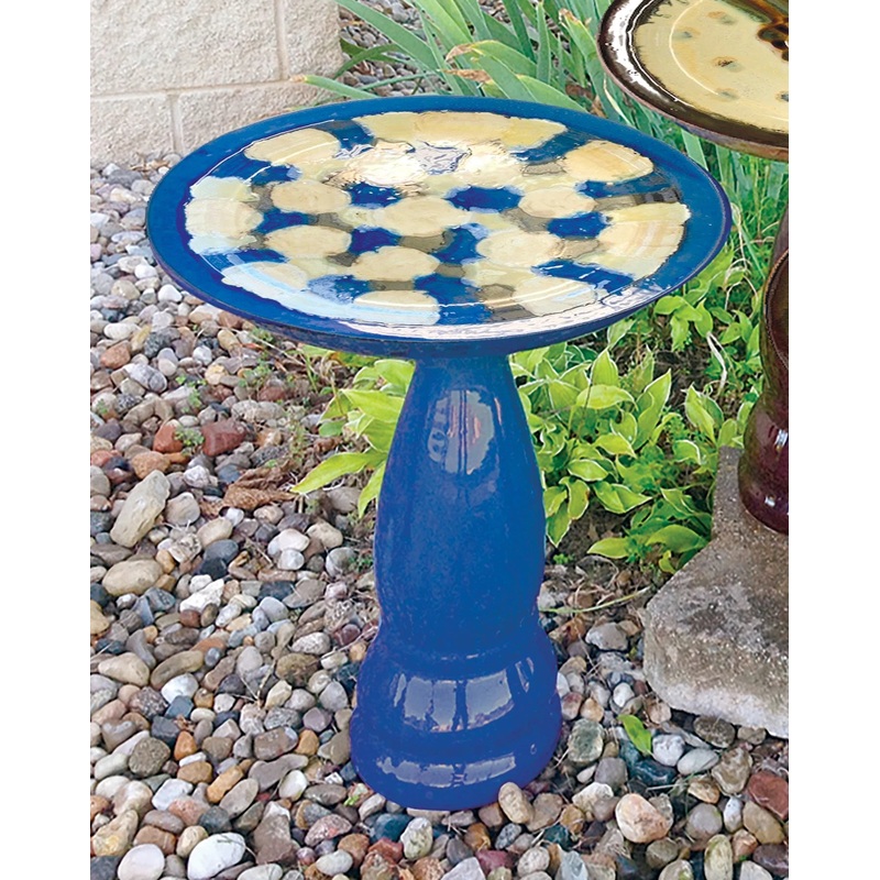 Artisimo Bird Bath, Blue