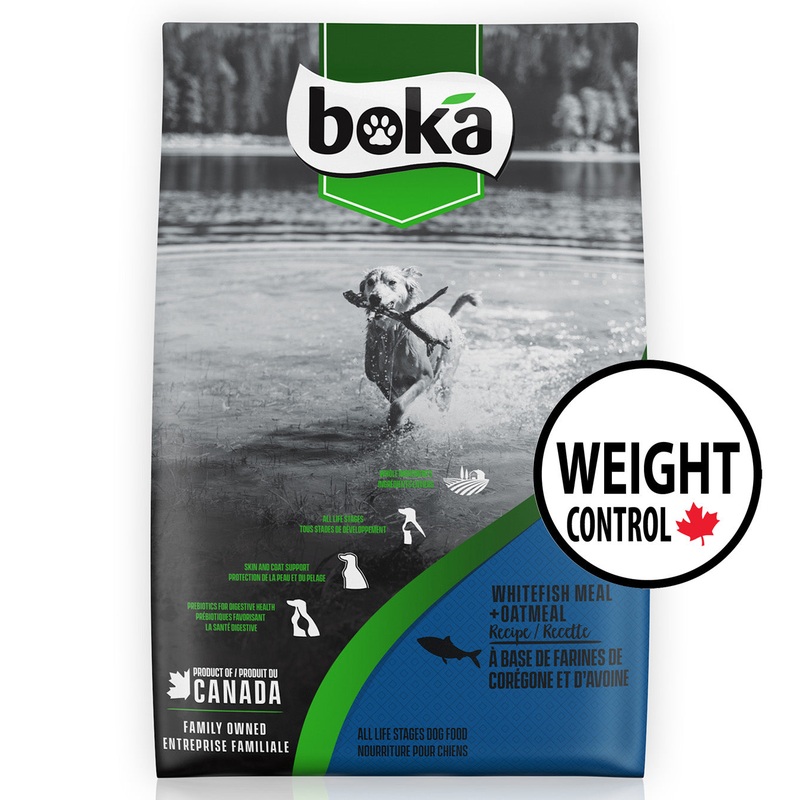 Boka Whitefish Weight Control Dry Dog Food Sample 50g (Free Ship)