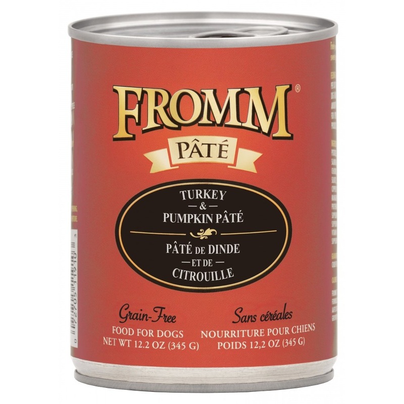 Fromm Grain Free Canned Turkey & Pumpkin Pte Dog Food 12/12.2oz Case of Cans