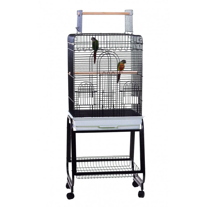 A & E Open Flattop Cage Bird Cage