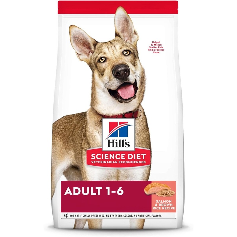 Hill’s Science Diet Adult Salmon & Brown Rice Recipe Dry Dog Food – 4.5 Lb