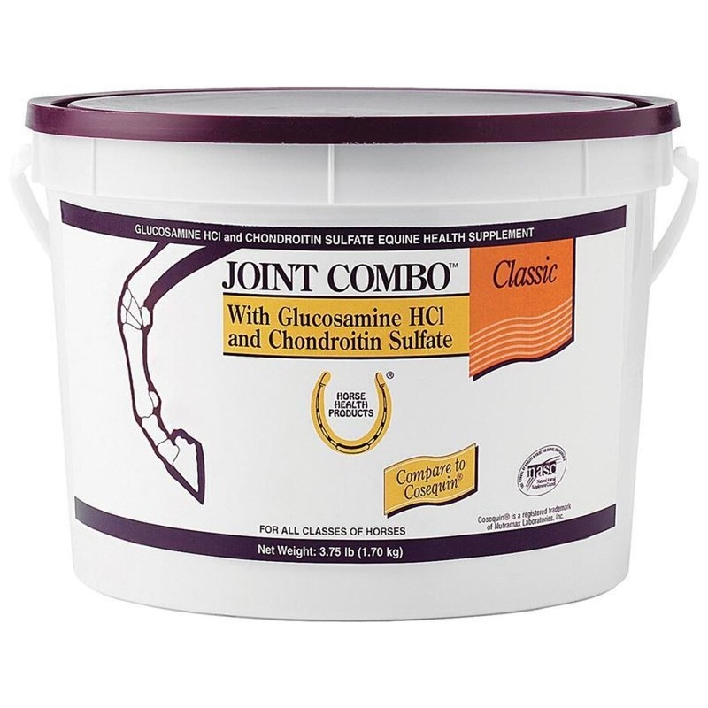 HORSE HEALTH PRODUCTS JOINT COMBO W/GLUCOSAMINE & CHONDROITIN FOR HORSES 3.75 LB APPLE CINNAMON