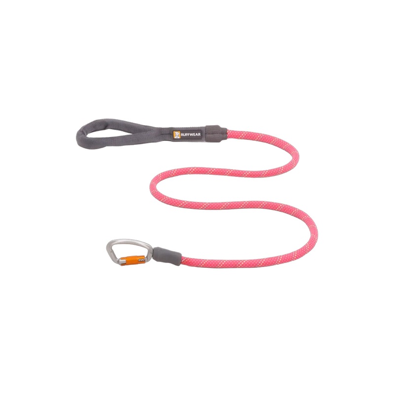 Ruffwear Knot-A-Leash Fireweed Pink Rope Dog Leash Default Title