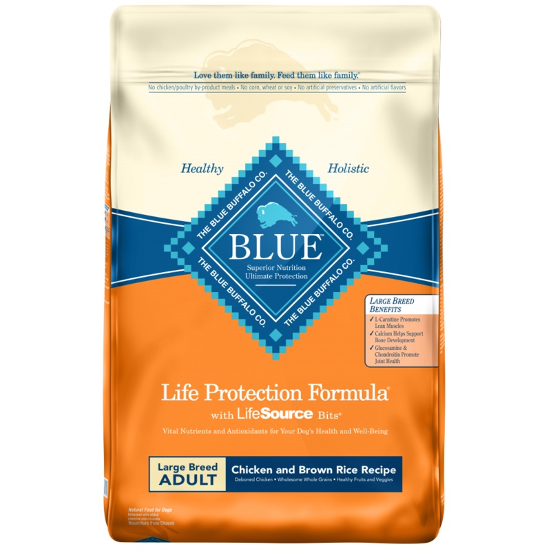 Blue Buffalo Life Protection Natural Chicken & Brown Rice Recipe Large Breed Adult Dry Dog Food