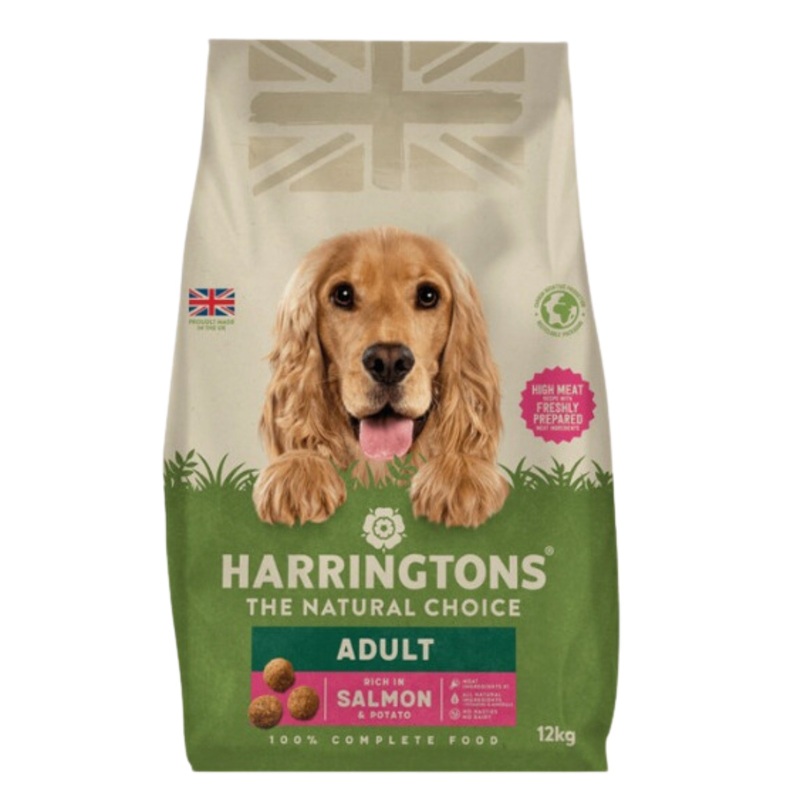 Harringtons Adult Dry Dog Food – Salmon & Potato