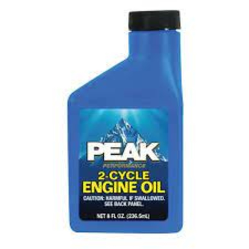 Peak 2-Cycle Engine Oil 8 oz 8 oz