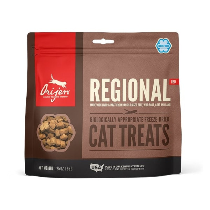 Regional Red Formula Freeze-Dried Raw Grain-Free Cat Treats 1.25 oz