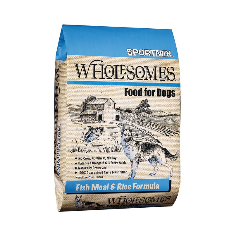 Wholesomes Fish Meal & Rice Dog Food Formula 40 Lbs