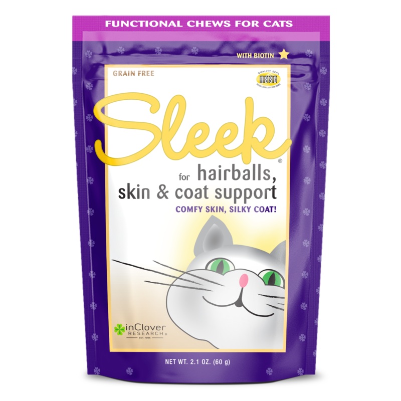 InClover Sleek Hairballs Cat Treat