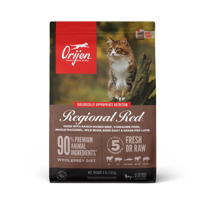 ORIJEN Regional Red Dry Cat Food 4 lb