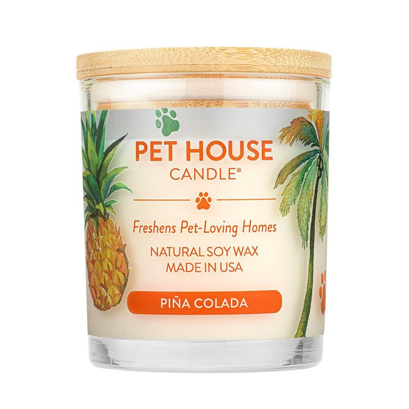 Pet House Candles Pina Colada Car
