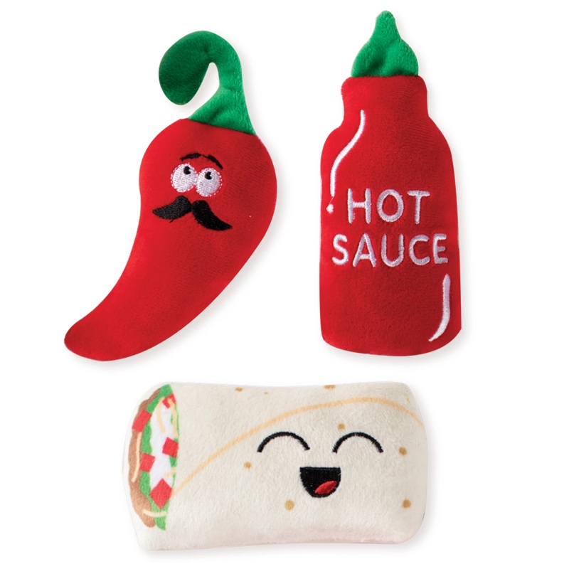 PetShop Hot & Spicy Plush Toy 3PC