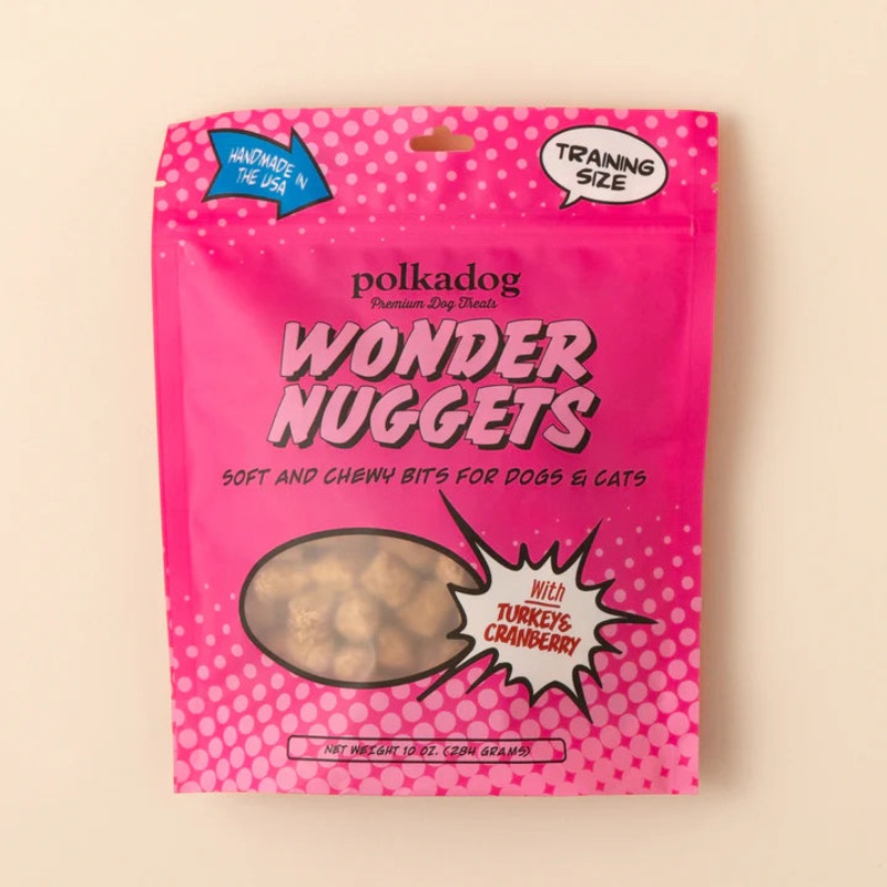 Polkadog Polkadog Wonder Nuggets Turkey & Cranberry Dog Treats 12 oz
