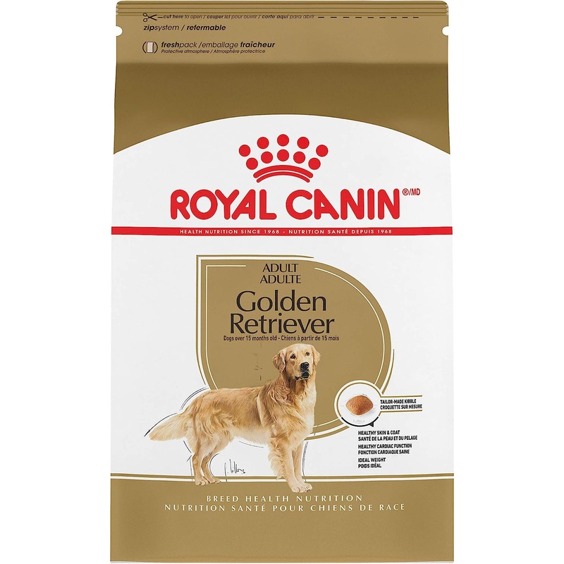 Royal Canin Golden Retriever Adult Dry Dog Food, 30 lbs