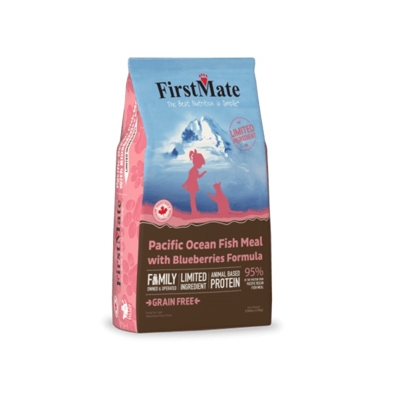 FirstMate Pet Foods Pacific Ocean Fish Meal With Blueberries Formula for Cats