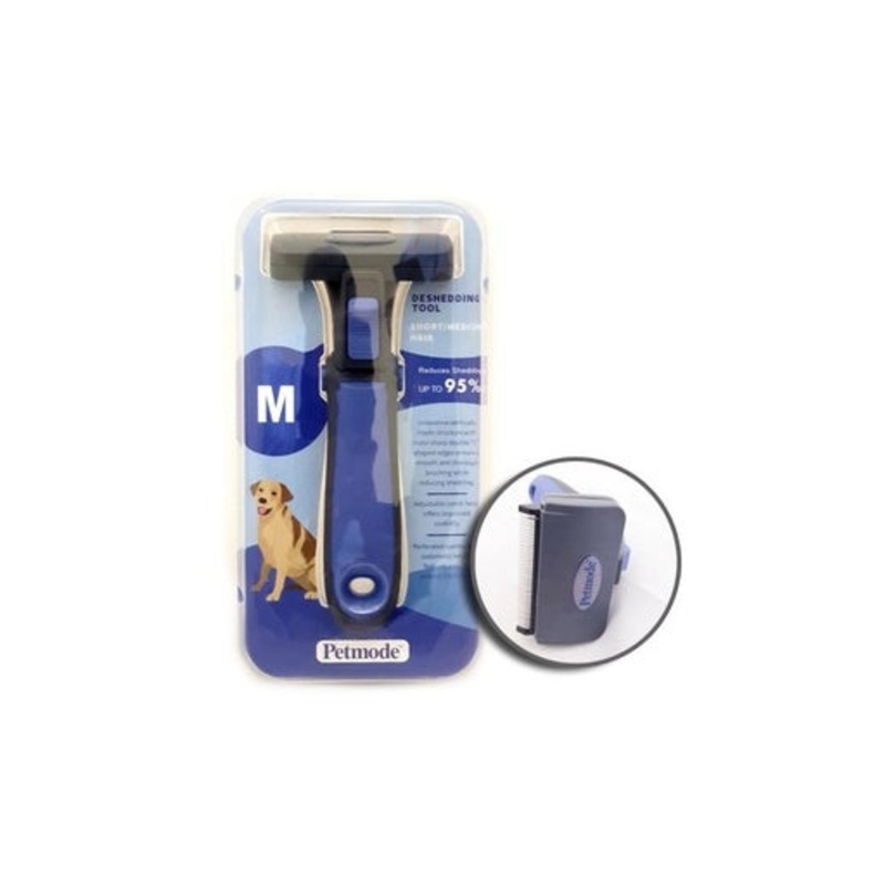 Pet Mode Deshedding Tool for Short/Medium Dog[Size – M]