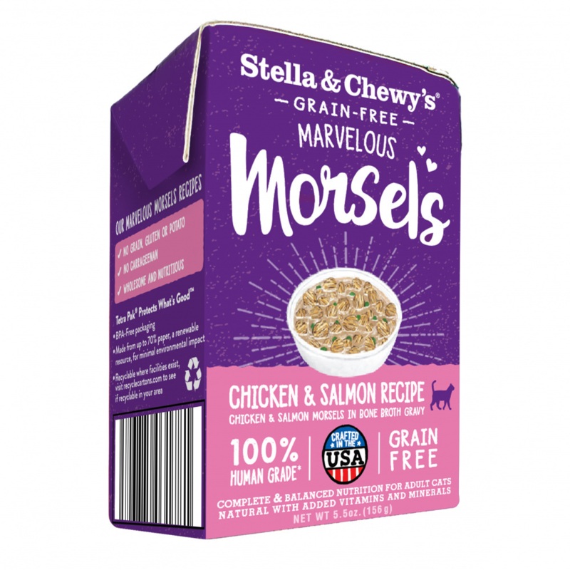 Stella & Chewy’s Marvelous Morsels Chicken & Salmon Medley Recipe Wet Cat Food