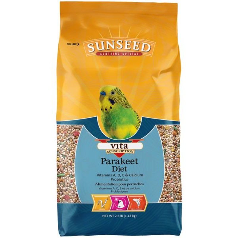 Sunseed Vita Parakeet Food 2.5 lb.