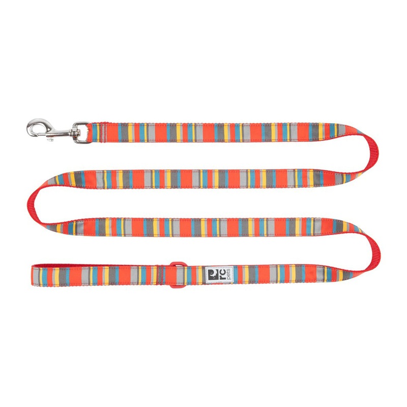 RC Pet Products Dog Leash 3/4″x6′ Multi Stripes