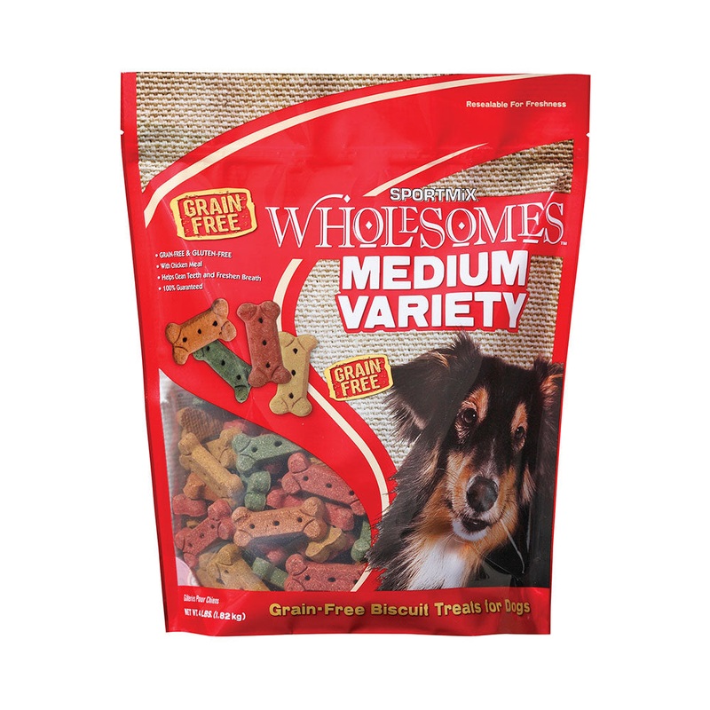 Wholesomes Variety Dog Biscuit Treats 4 Lbs