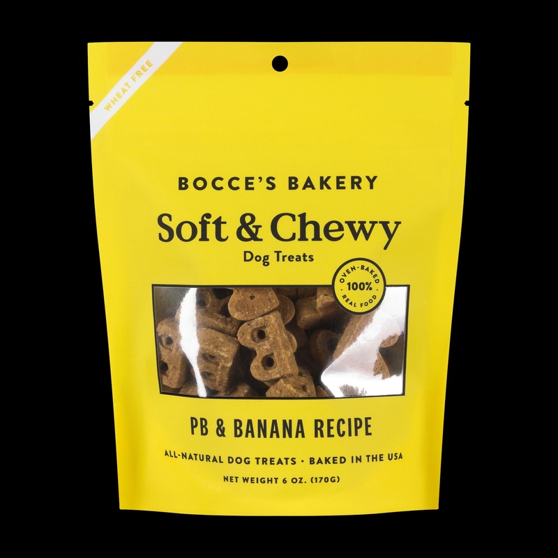 Bocce’s Bakery Basic Soft & Chewy Peanut Butter / Banana