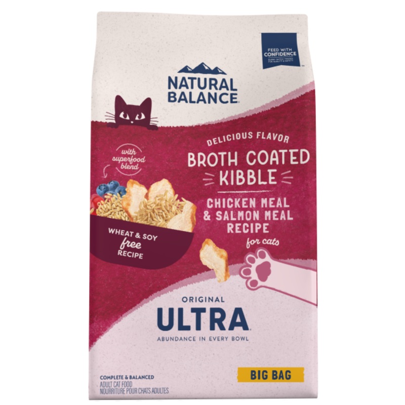 Natural Balance Original Ultra Chicken Meal & Salmon Meal Recipe Cat Food