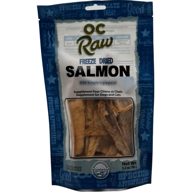 OC Raw Dog Freeze Dried Salmon