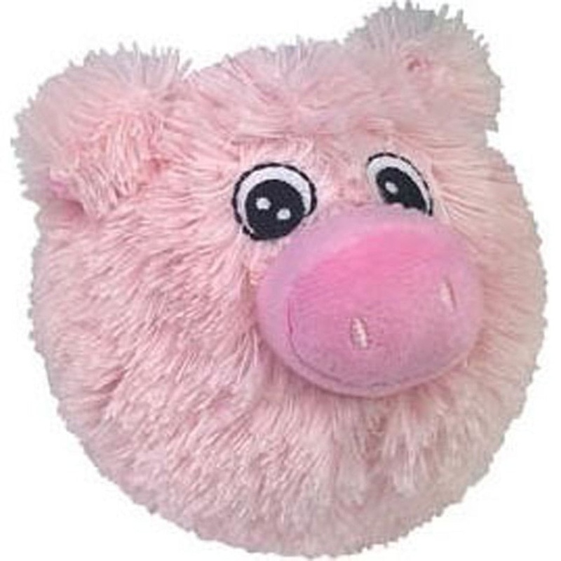 PETLOU EZ SQUEAKERS PIG 4 IN PINK