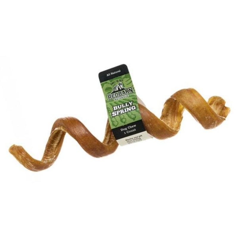 Redbarn Bully Springs Dog Treat bully spring 6-7 in