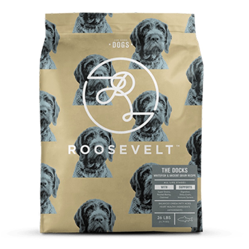 Roosevelt The Docks Whitefish & Ancient Grain Recipe Dry Dog Food 5 lb