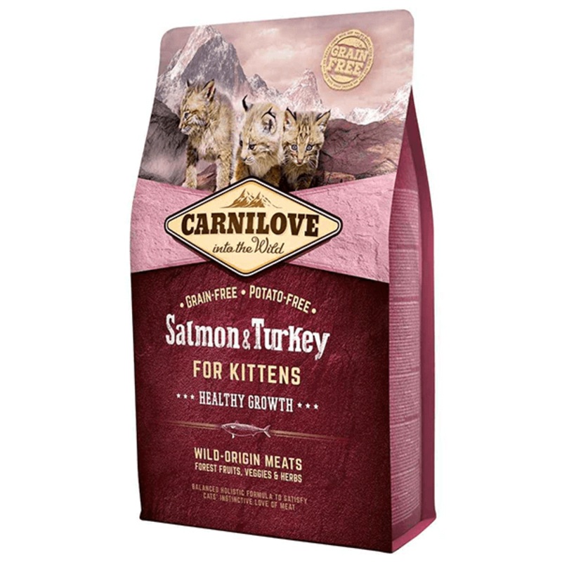 Carnilove – Salmon & Turkey for Kittens 2kg