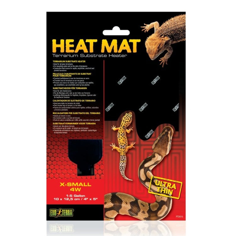 Exo Terra Heat Mat, Substrate Heater, Controllable X-Small