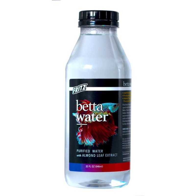 Fritz Betta Water Purified Water With Almond Leaf Extract 32 oz.