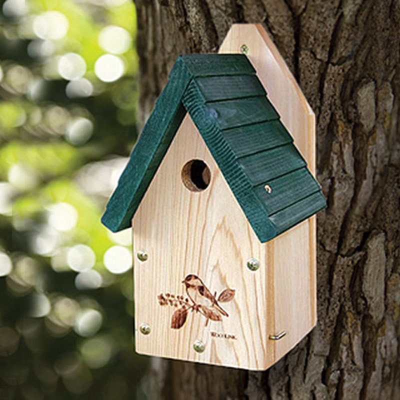 Garden Wren & Chickadee House