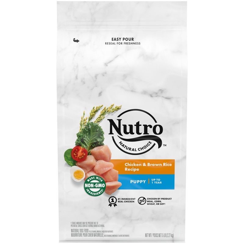NUTRO NATURAL CHOICE PUPPY CHICKEN & BROWN RICE RECIPE 13 lb