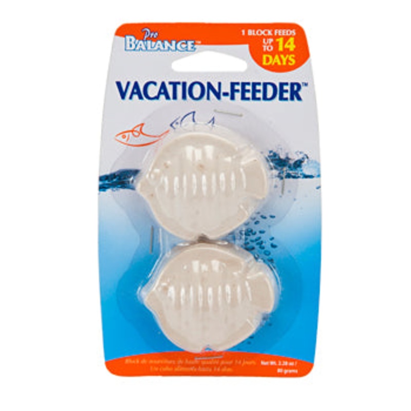 Penn Plax Pro Balance Fish Shaped Vacation Feeder 14 Day