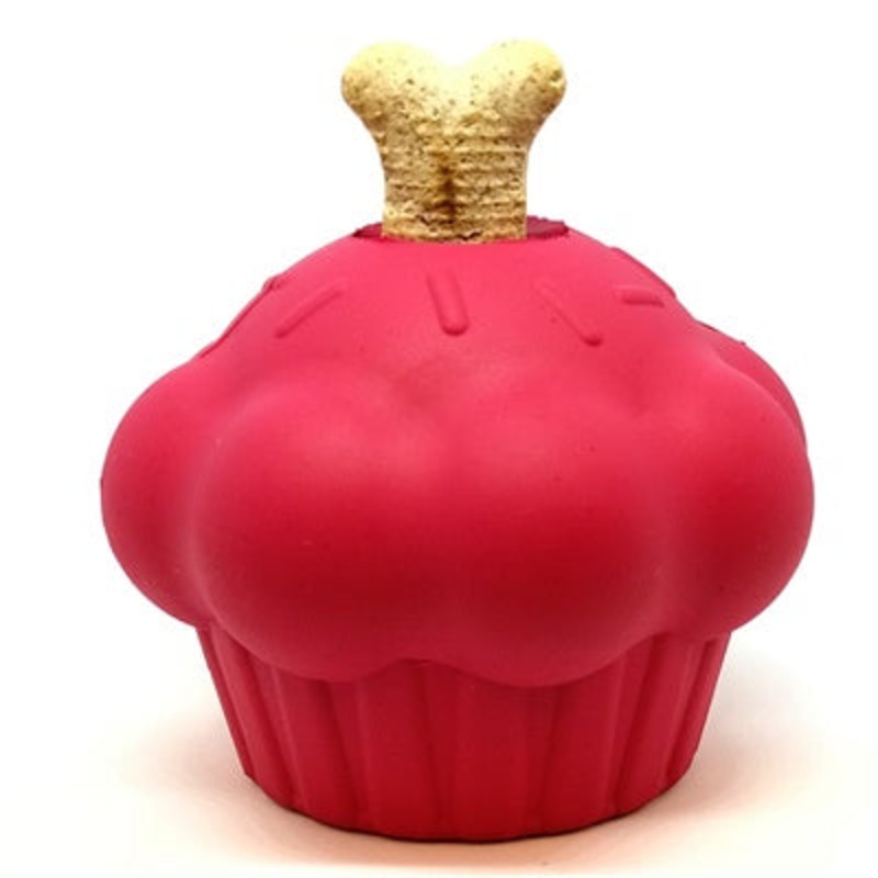 Soda Pup Cupcake Treat Toy Pink Medium