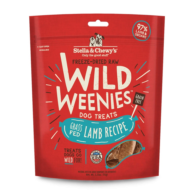 Stella and Chewy’s Freeze Dried Raw Wild Weenies – Grass Fed Lamb 3.25