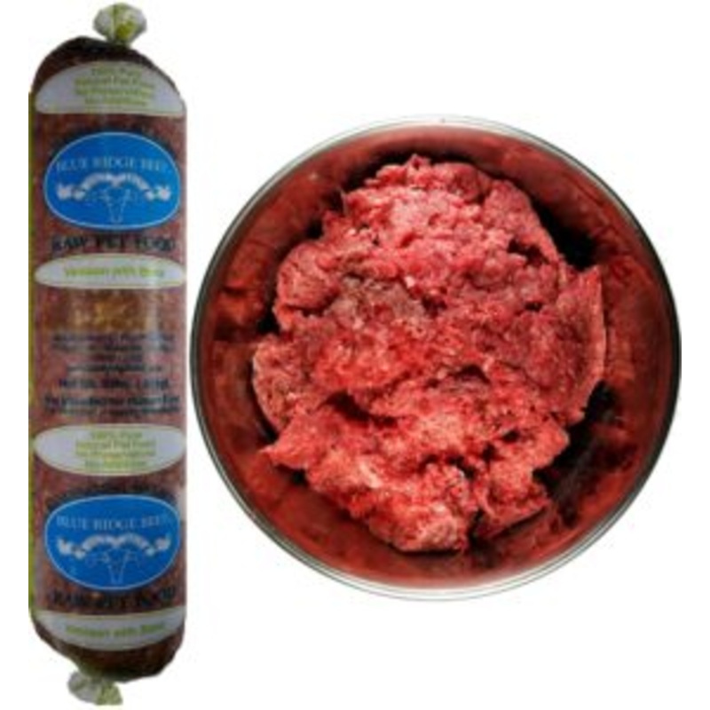 Blue Ridge Beef Venison with Bone (Dogs & Cats) Raw Cat & Dog Food 2 lb