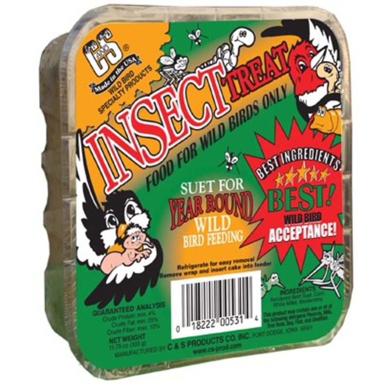 C&S Insect Treat Suet Cake – 11.75oz